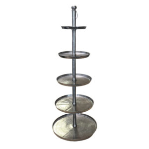 5-Tier Silver Stand