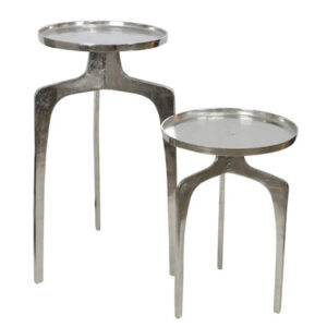Furniture, Aluminum Tables - Mid-Century