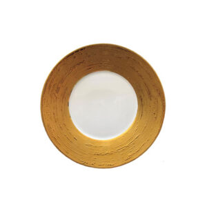 Specialty Plate, Aspen 6" - Gold
