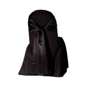 Chair Cover, Black Poly Ballroom