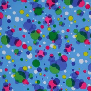 Tablecloth, Blue Bubbles