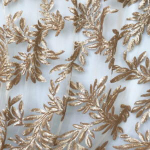 Tablecloth, Boutique Collection - Brilliance Leaf Gold