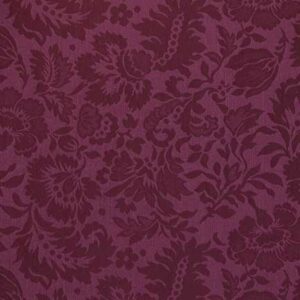 Napkin, Burgundy Damask