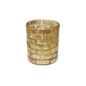 Capiz Votive - Brick