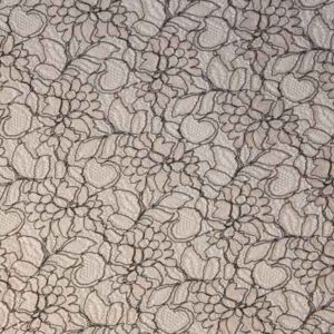 Tablecloth, Cashmere Black Lace