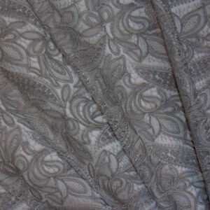 Tablecloth, Couture Lace - Silver