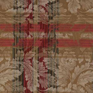 Napkin, Cranberry Plaid