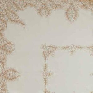 Tablecloth, Ecru Cutwork