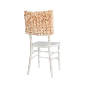 Embellishments, Gold Petal Chair Back