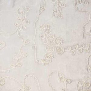 Runner, Eyelash Taffeta - Ivory
