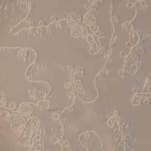 Tablecloth, Eyelash Taffeta - Ivory