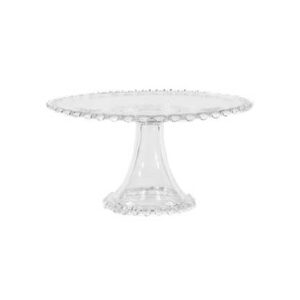 Glass Beaded Edge Candy Plate