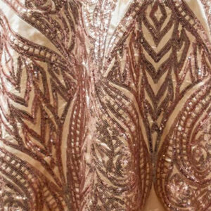 Tablecloth, Boutique Collection - Rose Gold Glamour