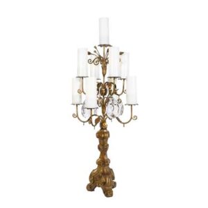 Gold French Candelabra