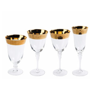 Gold Rimmed Goblets