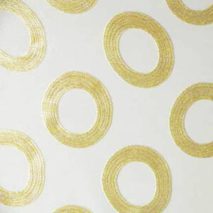 Tablecloth, Gold Rings Sheer