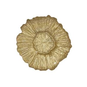Plate, Gold Sea Shell - 6"
