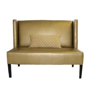 Furniture, Gold Settee