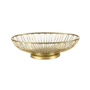 Gold Wire Bread Basket
