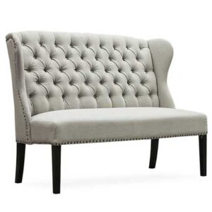 Furniture, Grand Wing Back Settee