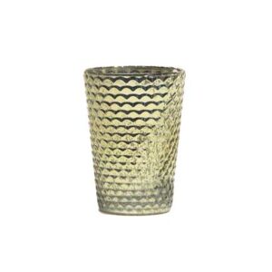 Honeycomb Votive - Gold