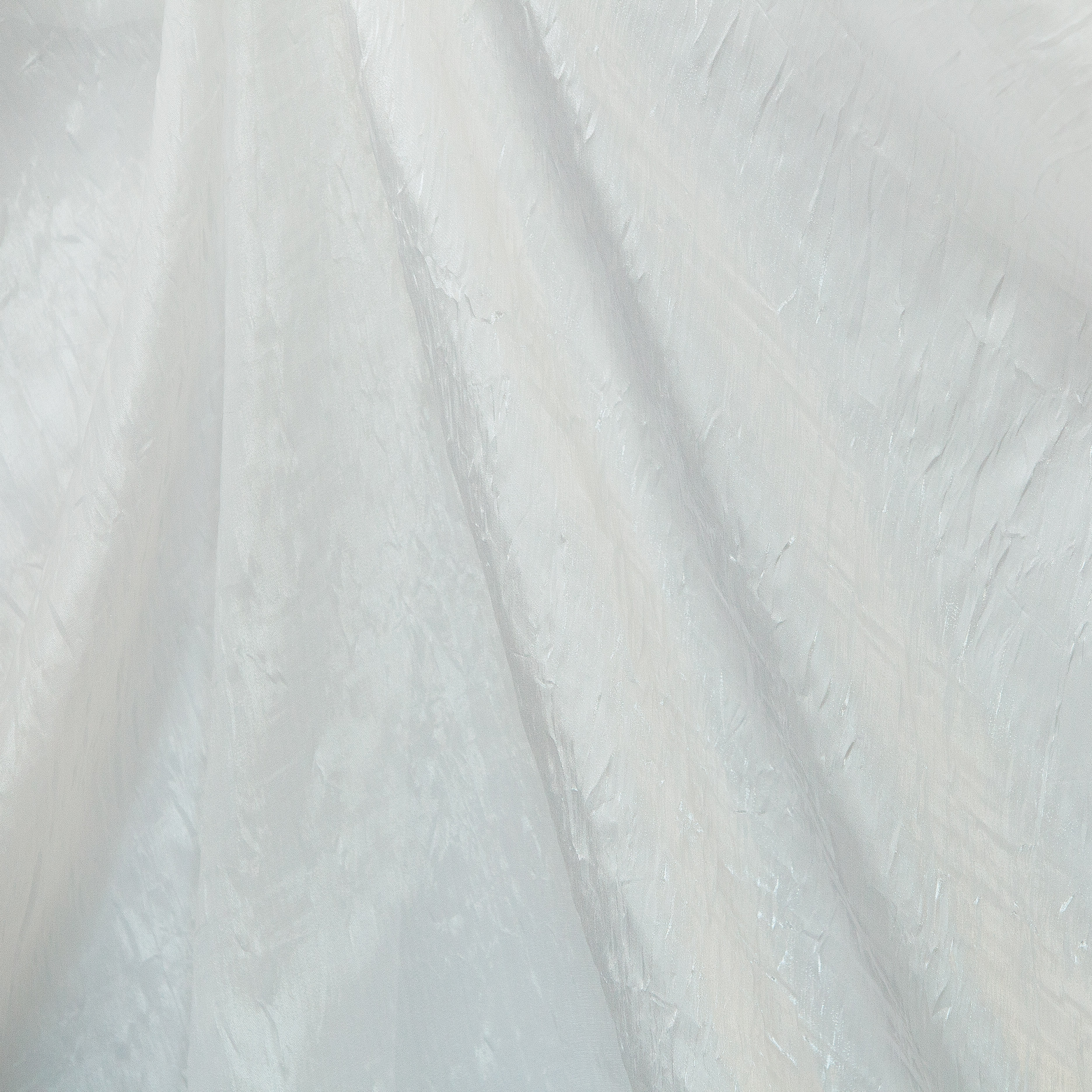 Tablecloth, Iridescent Crush - White Sheer