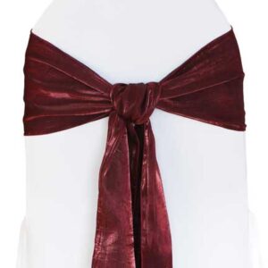 Sash, Iridescent Crush - Cranberry