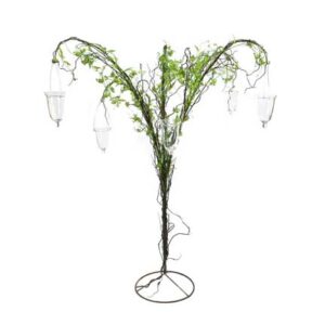 Iron Centerpiece Holder - 6 Arm with Greens