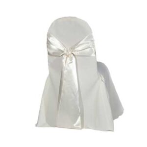 Chair Cover, Ivory Poly Ballroom