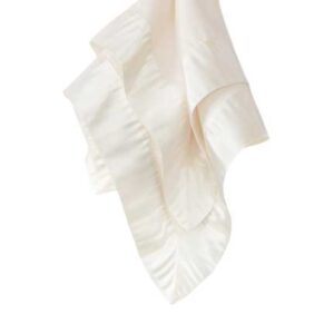 Napkin, Ivory with Satin Edge