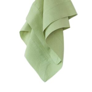 Napkin, Keylime Bengaline with Beveled Edge