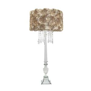 Lamp Shade Cover, Cashmere Ribbon Rose