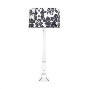 Lamp Shade Cover, Italia Black on White