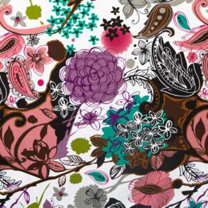 Tablecloth, Luxe Print - Pucci White