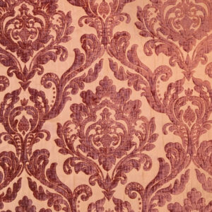 Tablecloth, Velvet Damask - Terracotta