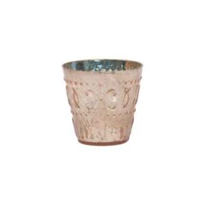 Mercury Glass - Blush Votive