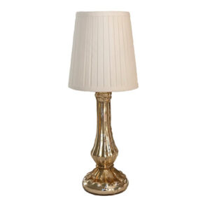 Mercury Glass Candlestick - Gold