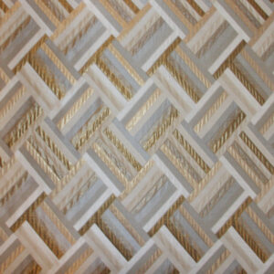 Tablecloth, Metallic Parquet - Gold