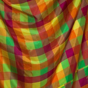 Tablecloth, Multiplaid Silk