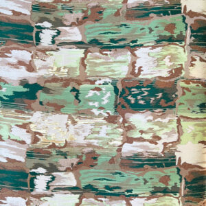 Tablecloth, Patina Block - Green