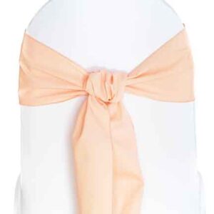 Sash, Peach Cotton