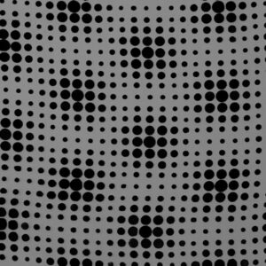 Tablecloth, Pixelation Sheer - Black