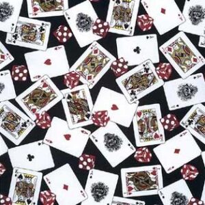 Tablecloth, Dice and Cards