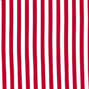 Tablecloth, Red and White Stripe