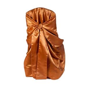 Chair Cover, Satin - Copper Bag Style