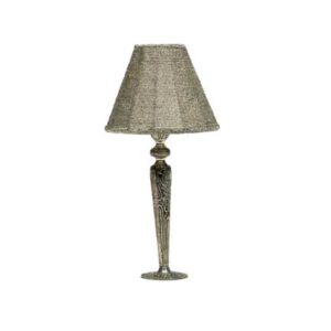 Silver Beaded Lamp Base - Antique (New Style)