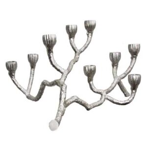 Silver Branch Candle Holder