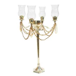 Silver Candelabra with Antique Embellishments