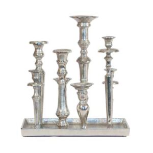 Silver Candle Tray