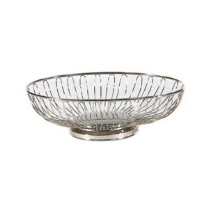 Silver Wire Bread Basket